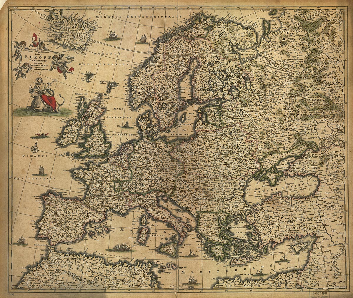 Συλλεκτικοί χάρτες - Europe[1700]