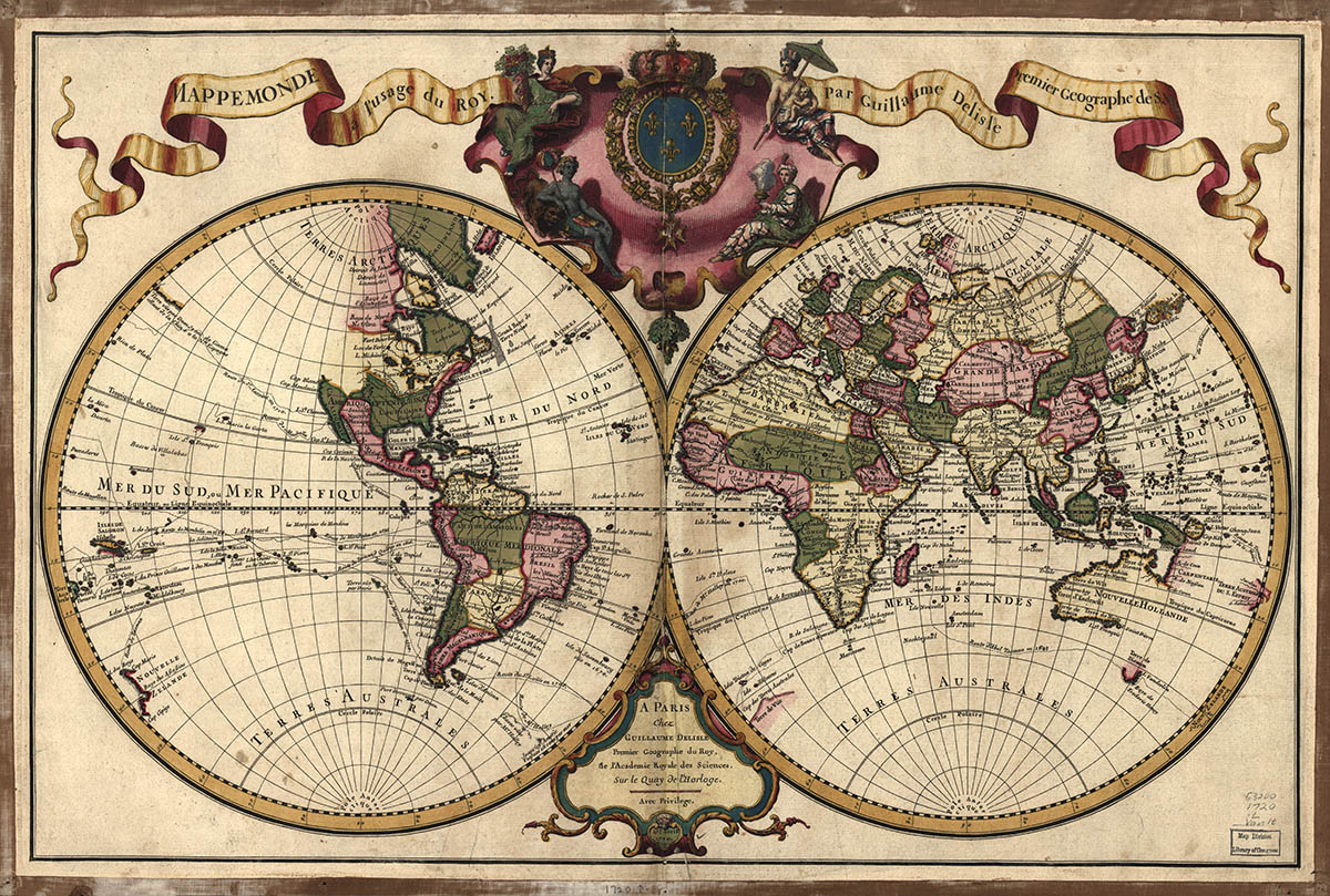 Συλλεκτικοί χάρτες - World[1720]