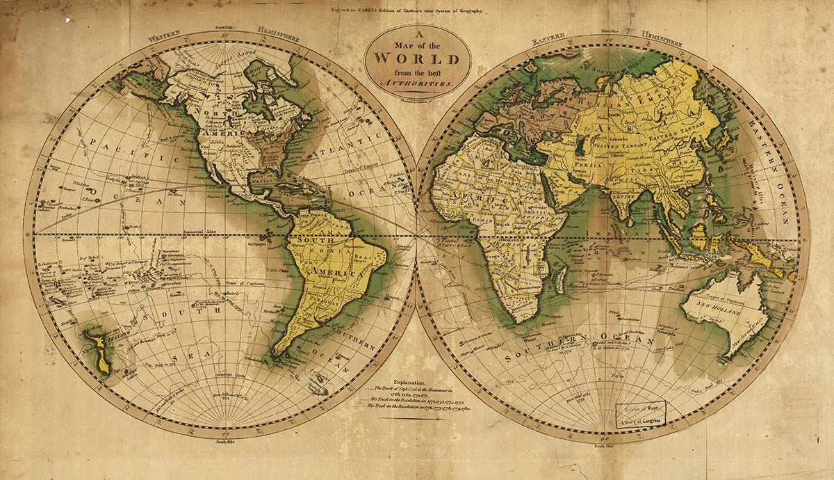 Συλλεκτικοί χάρτες - World[1795]